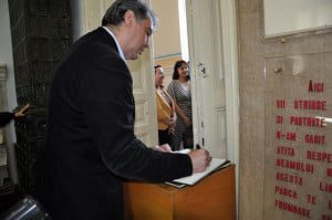 La inaugurarea de vineri, profesorul Cioroianu, invitat special