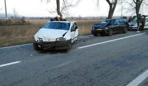Accident în lanț din cauza fumului