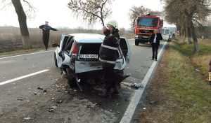 Accident în lanț din cauza fumului