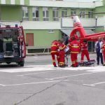 Elicopterul SMURD, pentru salvarea vieții unui bebeluș