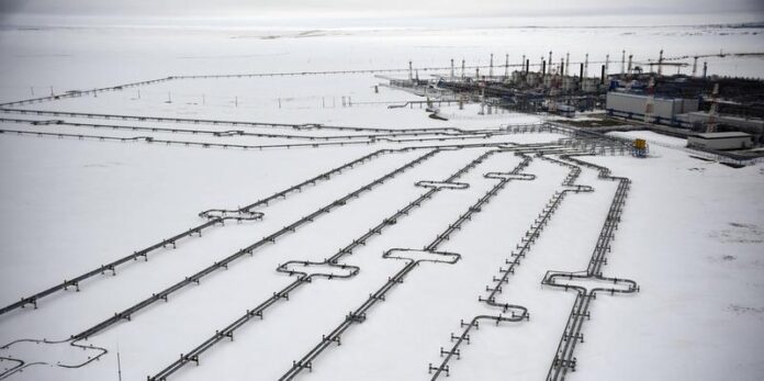 Conducte de gaze in peninsula Yamal Foto: Alexander NEMENOV / AFP / Profimedia