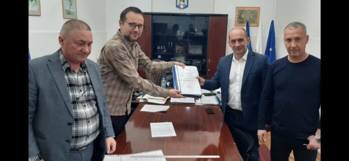 Pasajul sub calea ferată de pe strada Ana Ipătescu, semnare acte