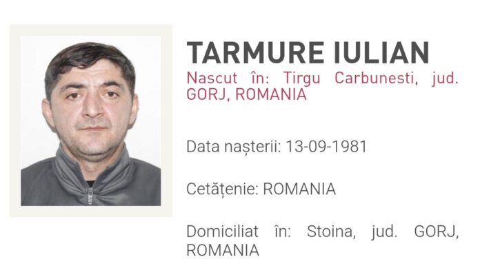 Gorjean dat în urmărire generală