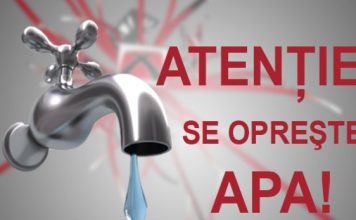 APAREGIO GORJ S.A. – CED Bumbești-Jiu, anunță întreruperea furnizării apei potabile în data de 29.07.2026