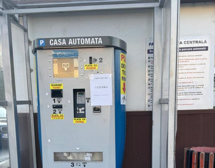 Tariful de parcare în Piața Centrală din Târgu Jiu a crescut de la 2 lei/oră la ...5 lei/oră