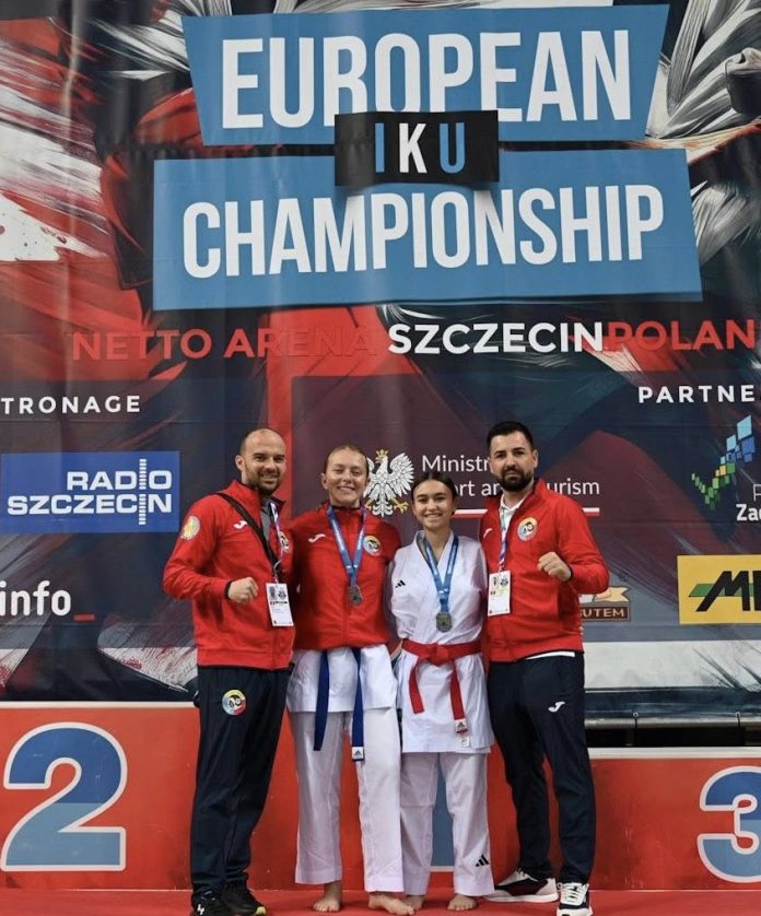 Performanță remarcabilă pentru sportivii Clubului Vikingii Albi la Campionatul European de Karate IKU din Polonia!