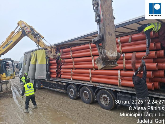 Lucrările Aparegio Gorj avansează în zona de vest a orașului