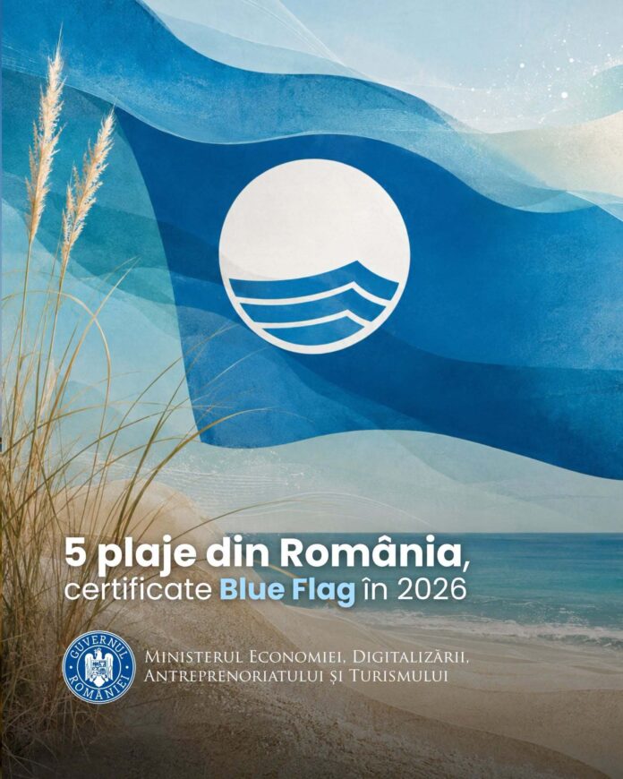 Blue Flag 2026: Cinci plaje din România, premiate pentru protecția mediului. Cine sunt și ce plajă candidează pentru 2027