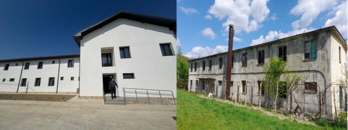 Din ruină, într-un centru modern pentru bătrâni. Clădirea abandonată din Bustuchin a prins viață după o investiție de amploare
